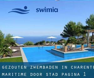 Gezouten Zwembaden in Charente-Maritime door Stad - pagina 1