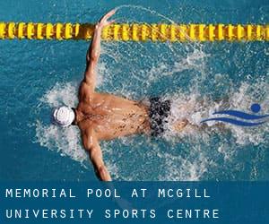 Memorial Pool at McGill University Sports Centre